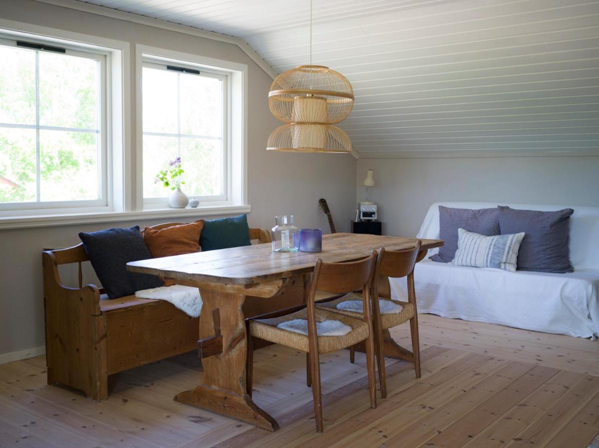 Lovely, Bright Apartment Overlooking Nature Фискебекскиль Экстерьер фото
